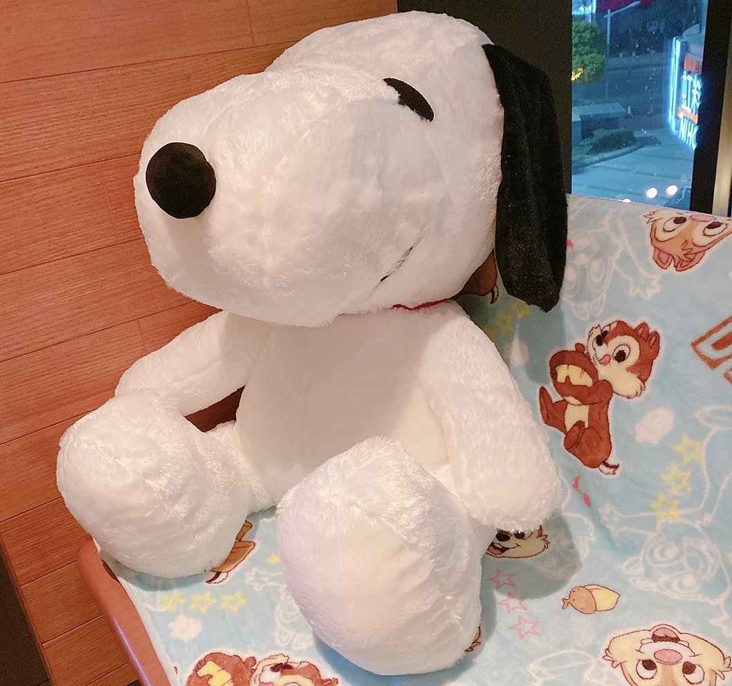 40/60 ซม.MINISO Snoopy Plush ของเล่น Snoopy ตุ๊กตาตุ๊กตาของเล่นเด็ก Snoopy หมอนเกาหลีขี้เกียจสไตล์ตกแต่งบ้านของขวัญสาว