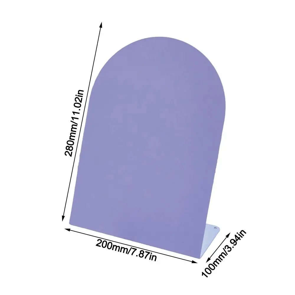 New Large Capacity Desktop Message Board Vertical Curved Storage Board Entrance Display Board Office Home Desktop Ornament