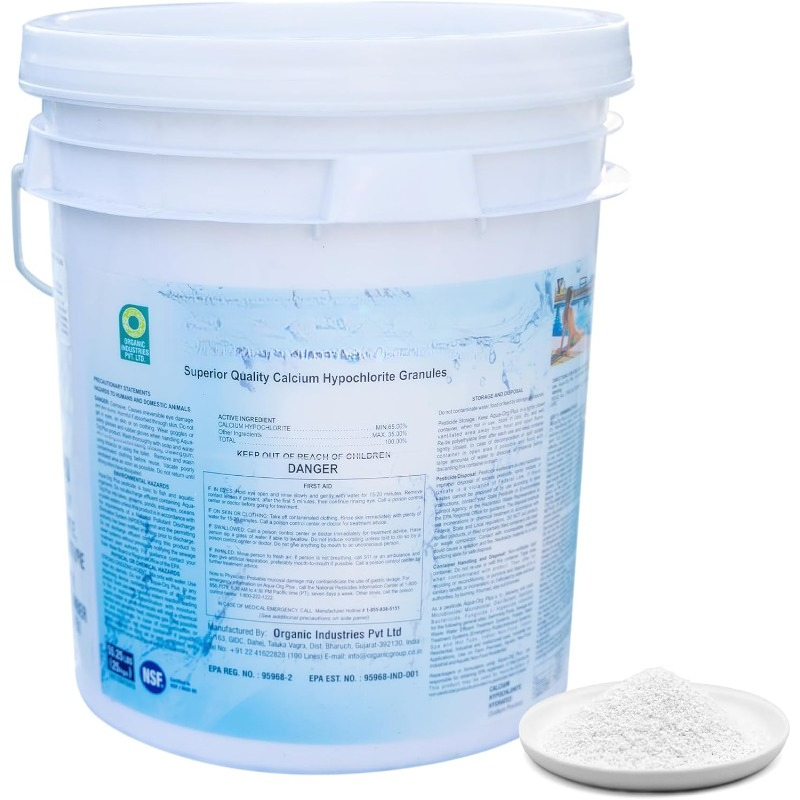 Swimming Pool Shock for In-Ground, Above Ground, Spas & Hot Tubs - 50 Poun