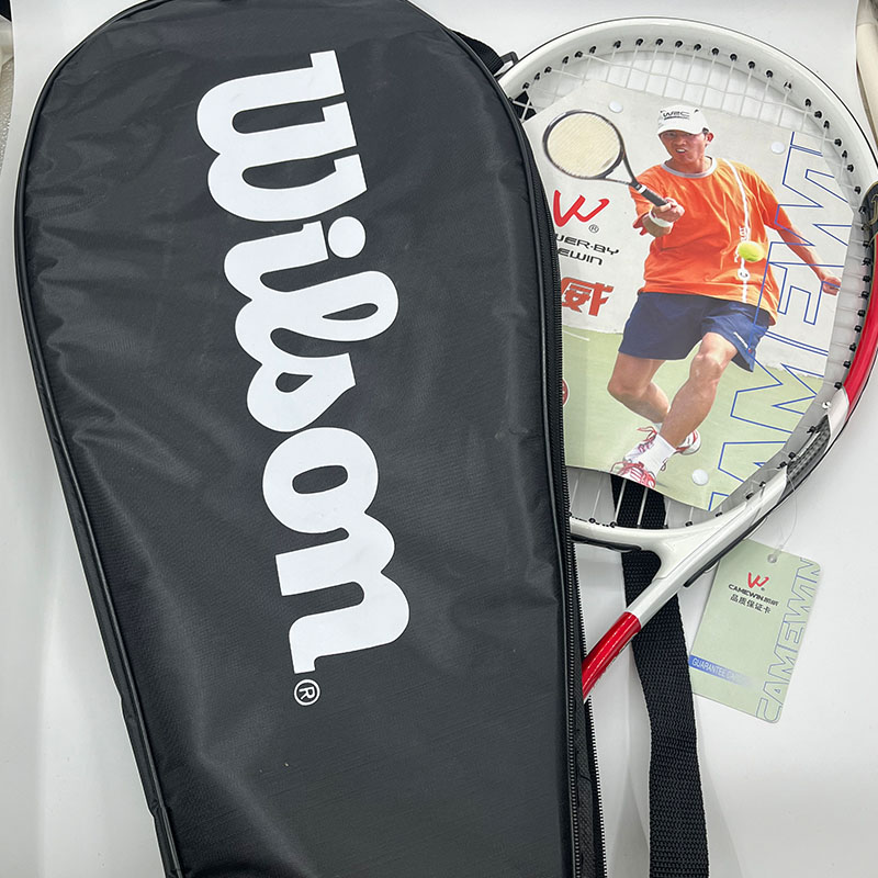 1 ชิ้นกระเป๋าเทนนิสกระเป๋าไม้เทนนิสไหล่เดี่ยวกีฬากระเป๋าทุกวันน้ําหนักเบากระเป๋าเทนนิสแบบพกพา Court แร็กเก็ตกระเป๋า