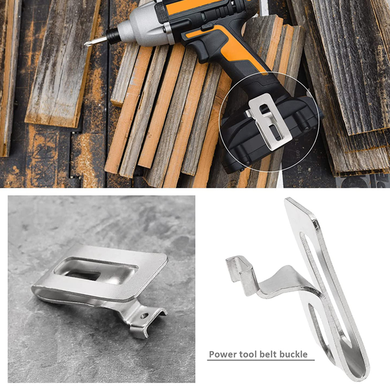 สว่านไฟฟ้าเข็มขัดตะขอสําหรับ Makita/Bosch/Dewalt/Milwaukee/Ryobi/Worx 18V 20V สว่านไร้สายประแจคลิปตะขอเครื่องมือ Part
