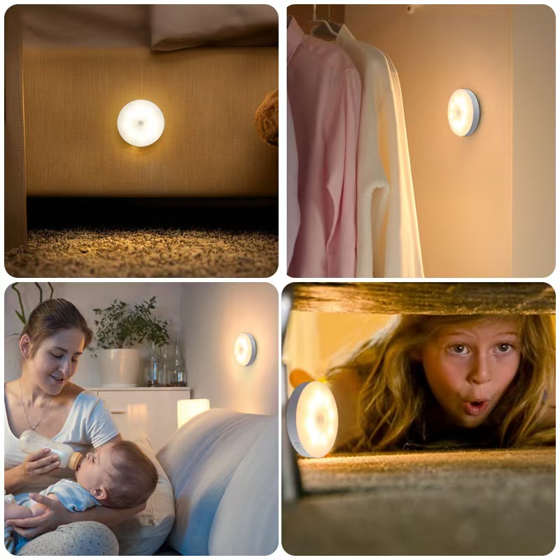 USB charging LED night light - energy-saving low power can be used safely in any room