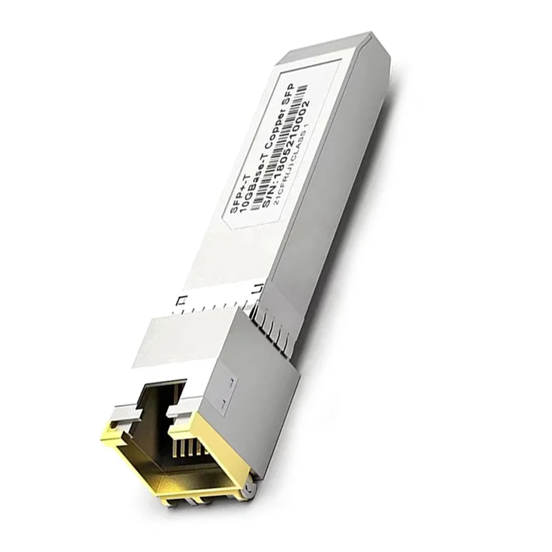 2X SFP+ Modul RJ45 Switch GBIC 10G Stecker SFP Kupferkabel SFP 10G Elektrischer Port Optisches Modul Ethernet Port-BCBW