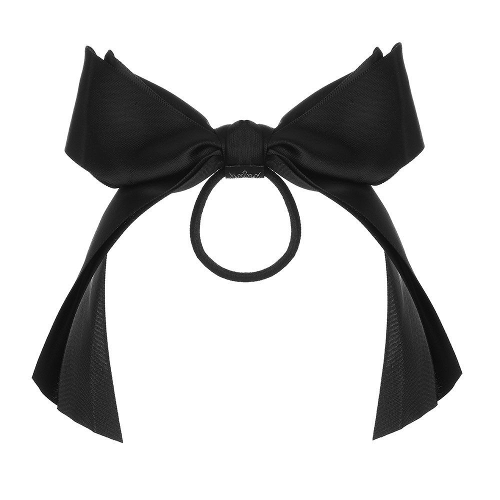 Gomas para el pelo con lazo coreano para mujer, cinta larga a la moda, bandas elásticas para el pelo, lazos para cola de caballo, accesorios para el cabello