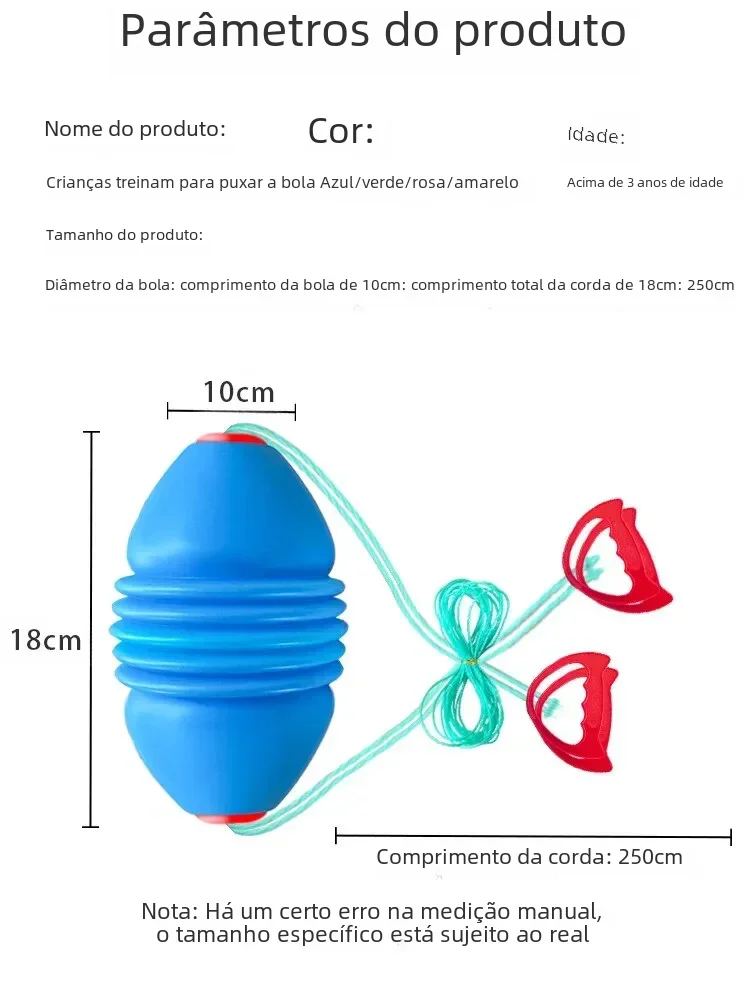 Bolas de velocidade elásticas para crianças brinquedos ao ar livre tamanho grande interativo puxando treinamento sensorial jogos esportivos presentes para crianças adultos