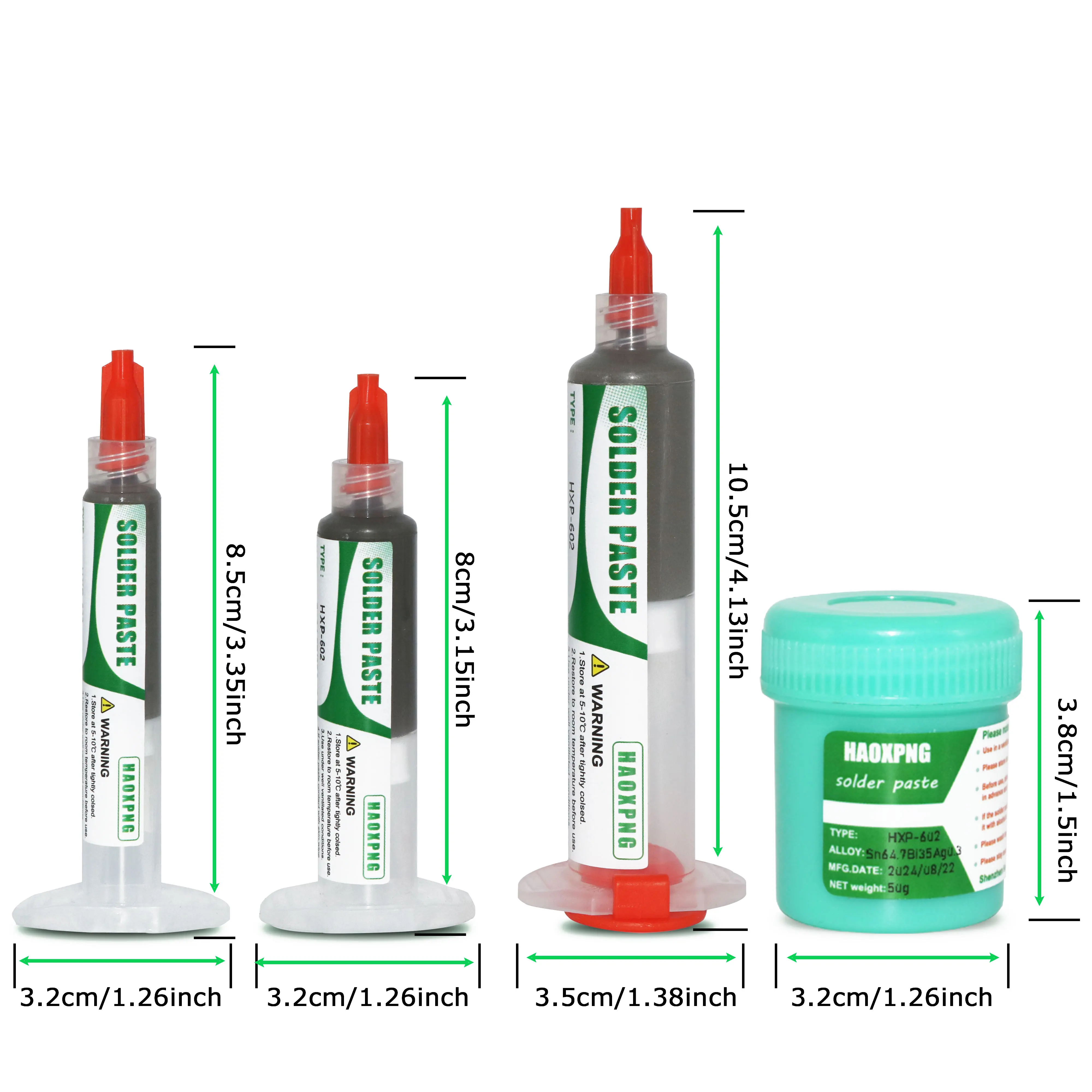 Solder Paste Lead-free Low Temperature 151℃/303.8℉ Flux For Soldering Led Sn64.7bi35ag0.3 Smd Repair No-clean Tin Paste