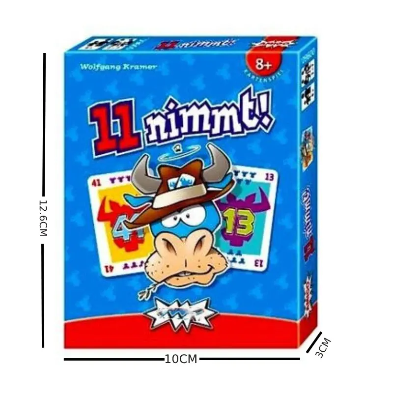 1 Box of Who Is Bull Head King Leisure Gathering Board Game Parent Child Multiplayer Desktop Intelligence Playing Game Card Game