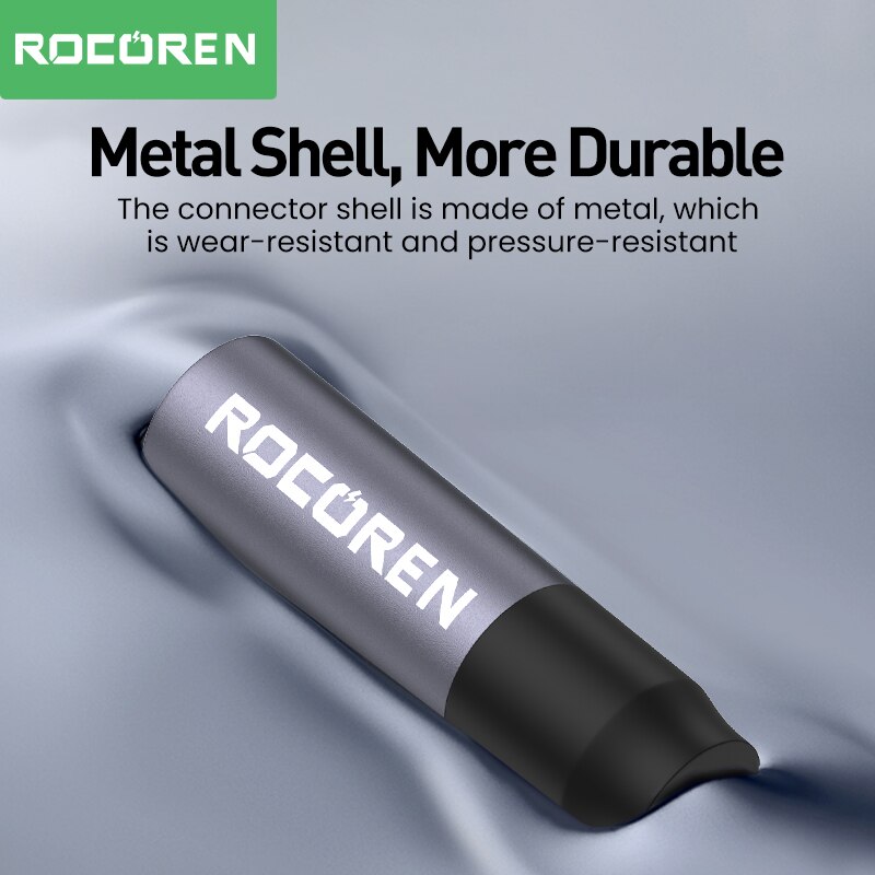 Rocoren 3.5mm Jack Audio Cable Jack 3.5mm Male to Male Audio Aux Cable For Phone Headphone Car MP3 Speaker Computer Aux Cord 5M