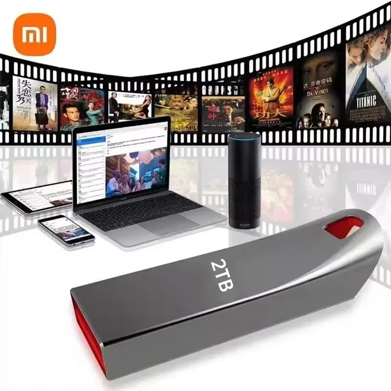 Xiaomi 2tb usb 3.0 metal flash drives de alta velocidade pendrive 1tb 512gb 256gb portátil unidade usb à prova dwaterproof água memoria usb flash disk
