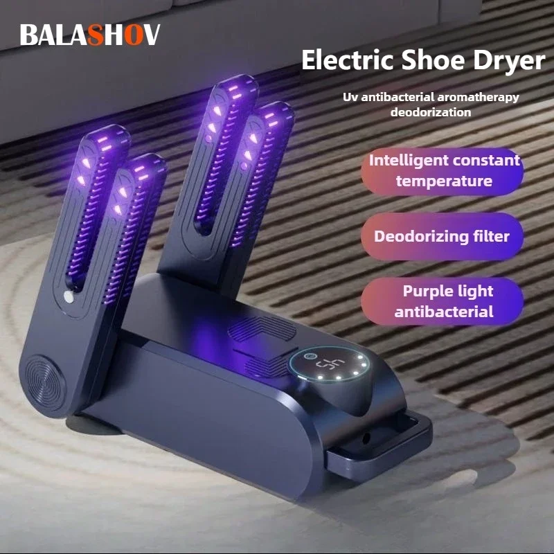 Suszarka do butów 220V Elektryczna suszarka do butów i rękawic Sterylizator Suszarka do butów Odświeżacz zapachu Podgrzewacz Kapelusze Skarpety Suszarka do butów Wtyczka EU