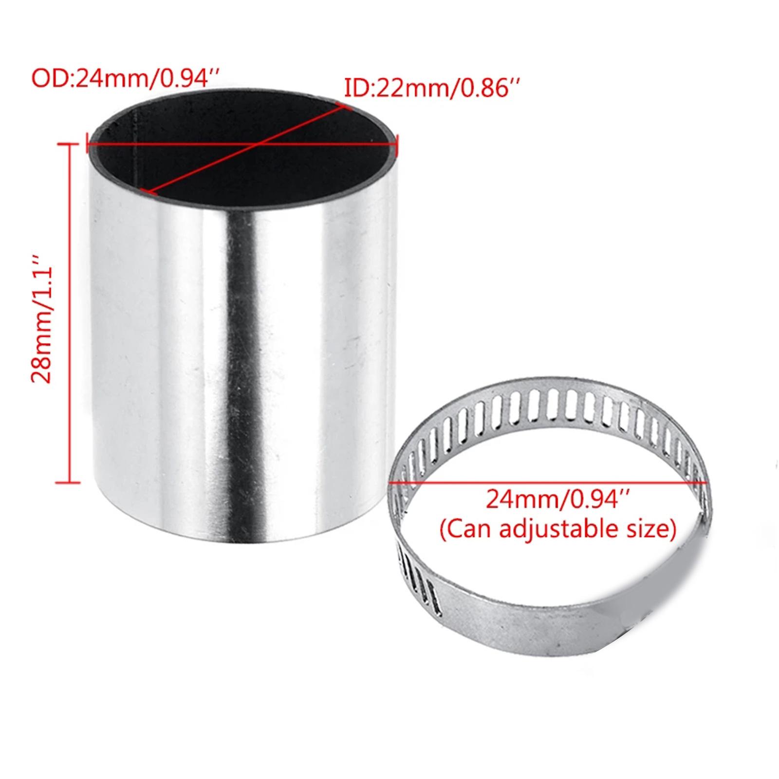 エキゾーストパイプ用ヒーター,ステンレス鋼製,中古車用,24mm