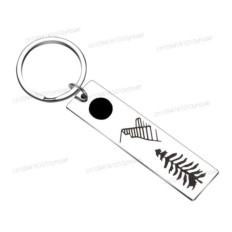 Customer  Metal Keychain Key Rings Hollow Mountain Climbing Enthusiasts Mount