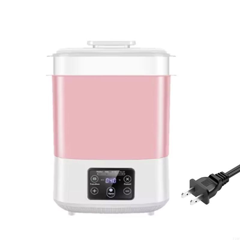 F19F portátil leite bebê portátil e esterilizador conjunto esterilizações para pais ocupados
