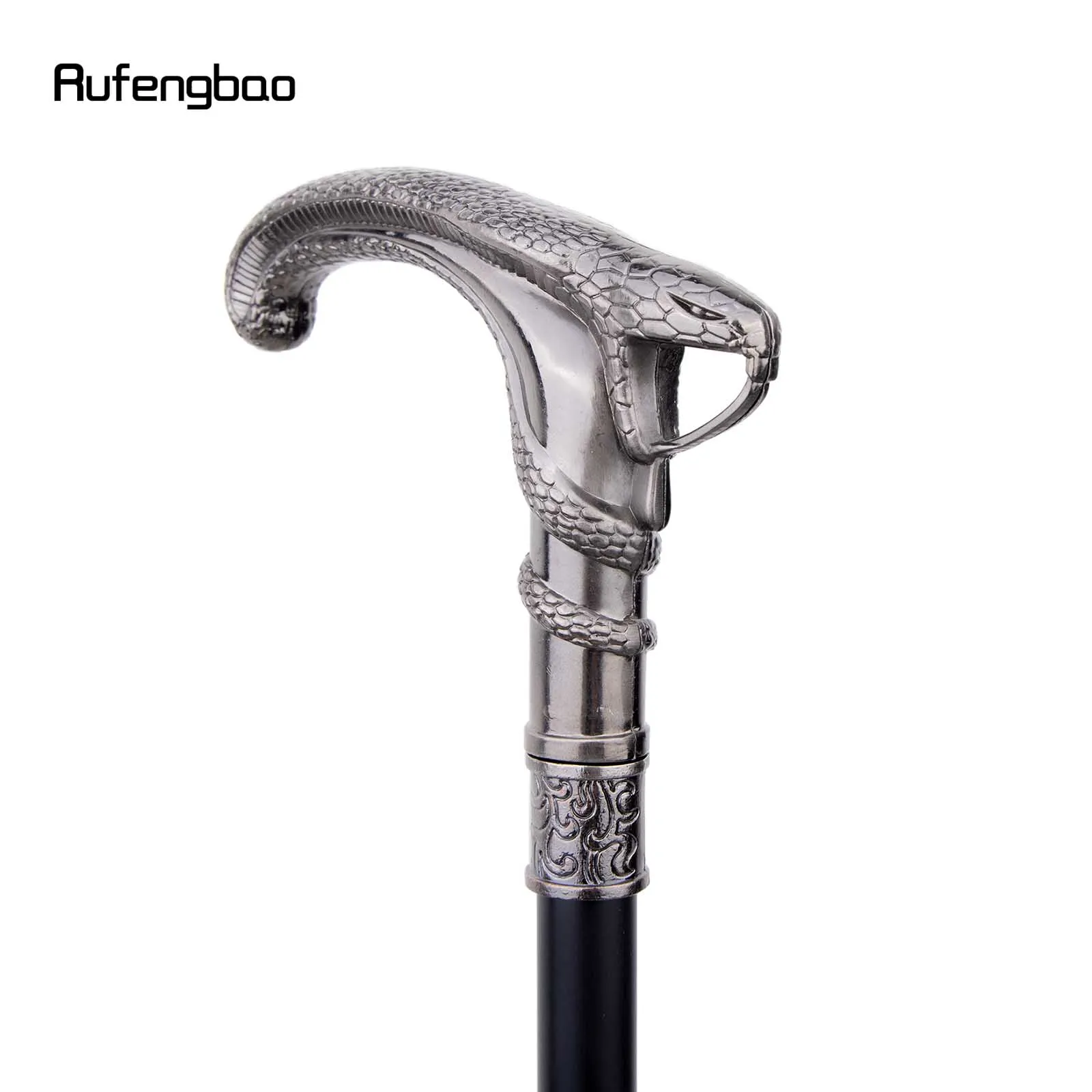 งูม้วนเดิน Stick ที่ซ่อนอยู่แผ่น Self Defense แฟชั่น Cane แผ่นฮาโลวีนคอสเพลย์ Crosier แวมไพร์ Stick 93ซม.