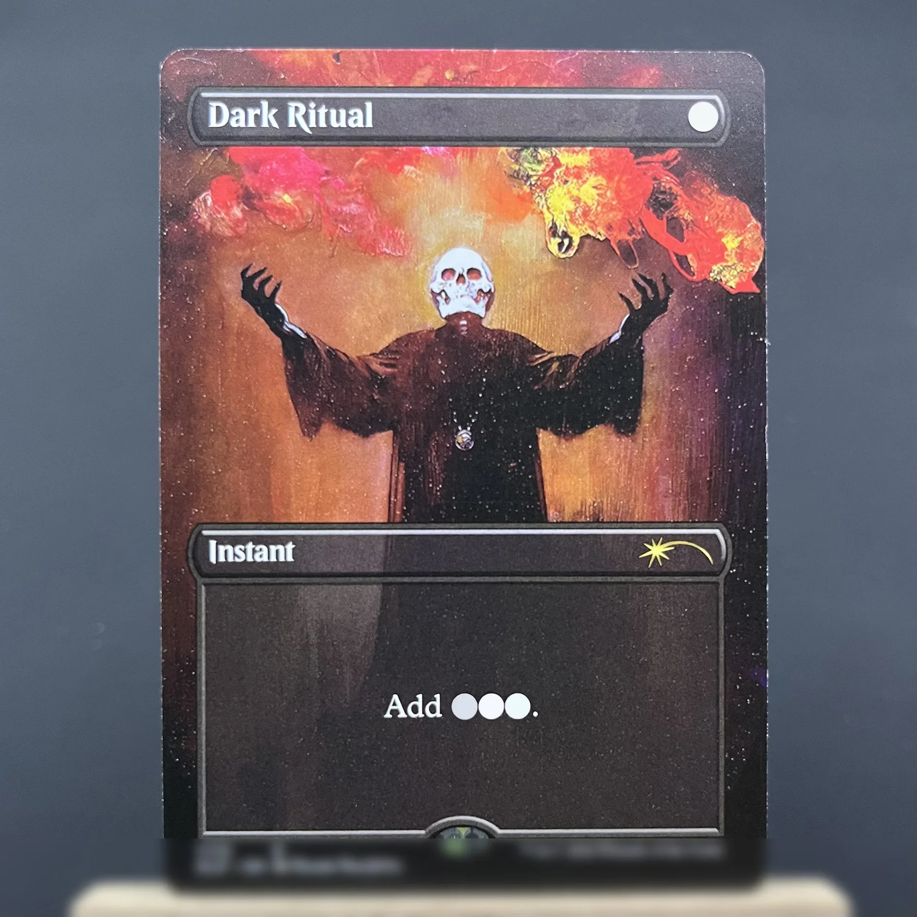 SLD HOLO2-I01 Tcg прокси-карты волшебный Lord of the Pit Th!) Oracle Dark Ritual Phyrexian Tower Mental Misstep Серебристый сбор