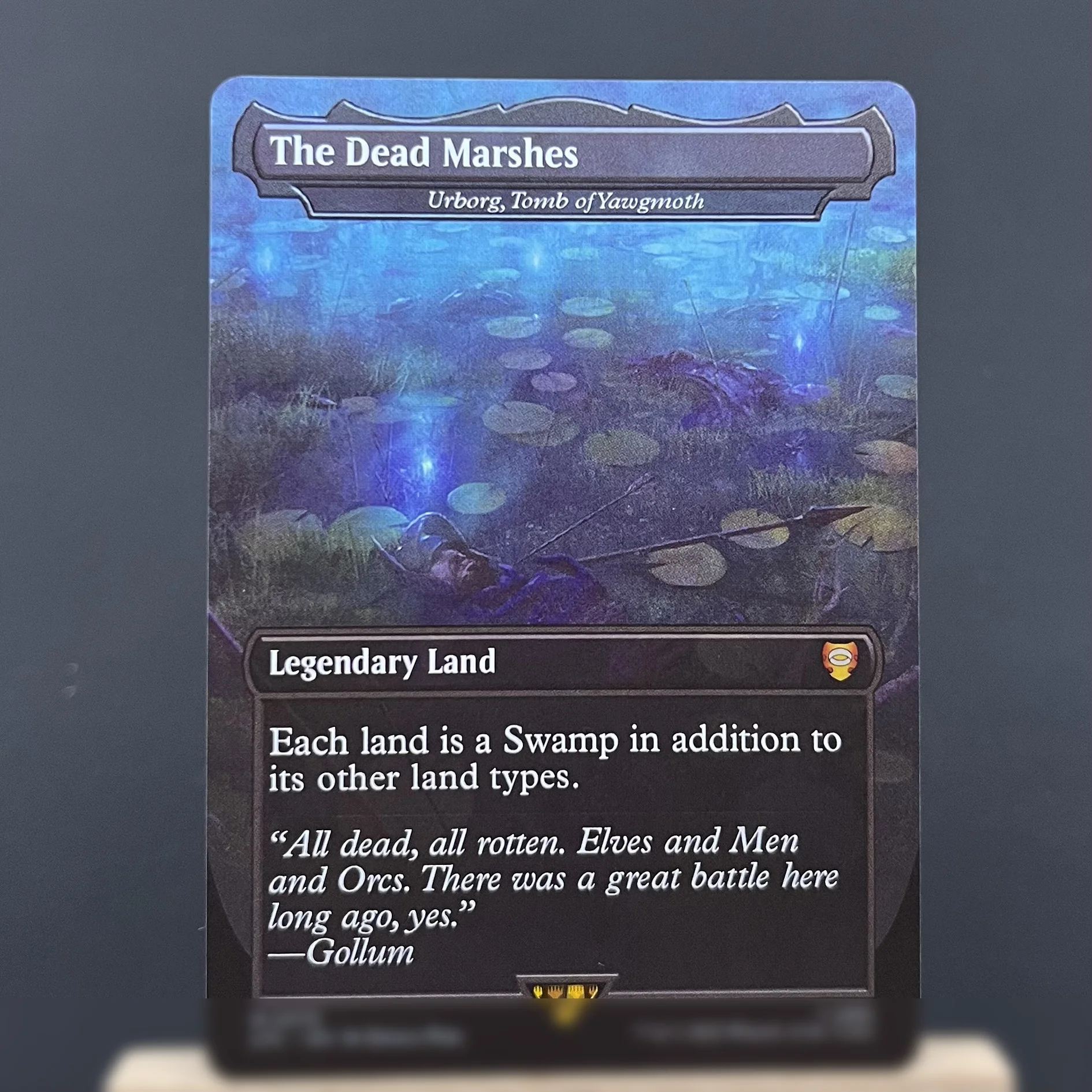 LTR LTC FOIL1-I01 Tcg карты прокси волшебное кольцо The One Ring sol Ring Orcish Bowmasters драгоценные камни каверны душ собрание