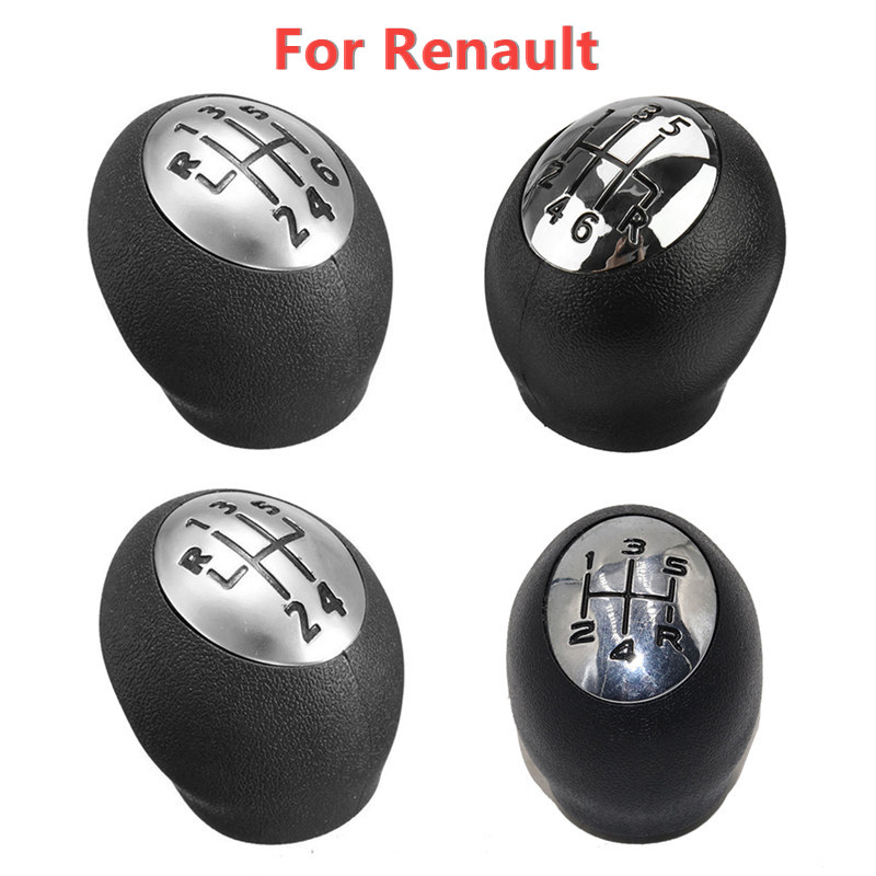 5 6 velocidades botão de mudança de engrenagem alavanca shifter vara handebol para renault megane/cenic/aguna/espaço vauxhall/opel movano acessório