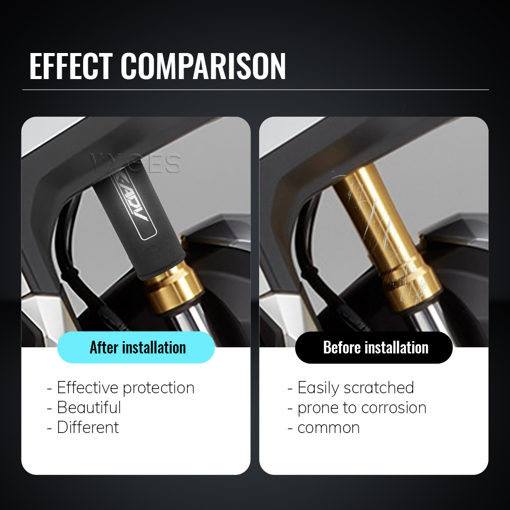 For Honda X-ADV 750 XADV 750 XADV750 Motorcycle Fork Protection Cover Shock Absorber Dust Protector