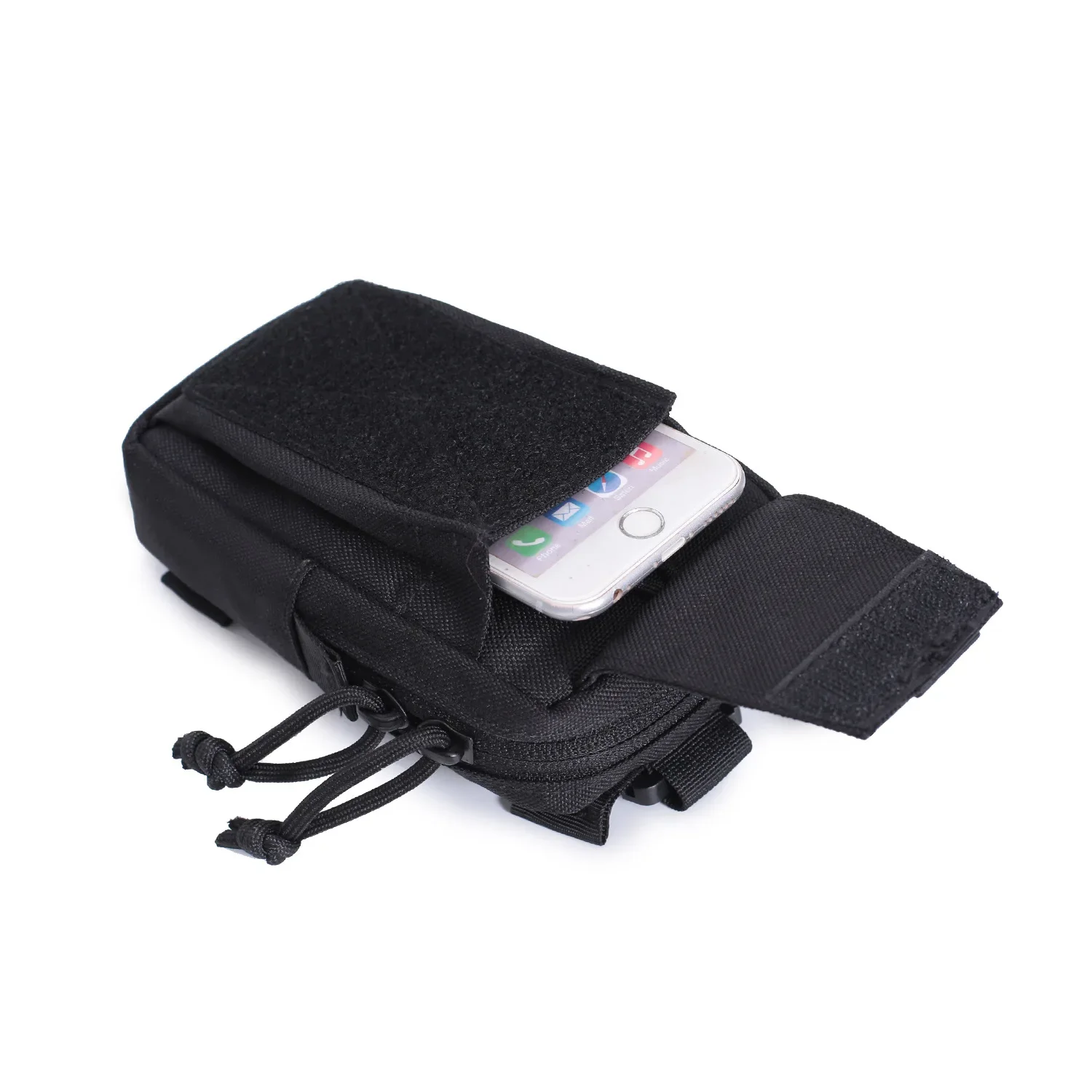 Molle mochila alça saco titular do telefone esportes ao ar livre correndo acampamento caminhadas caça acessórios organizador edc ferramenta cintura bolsa