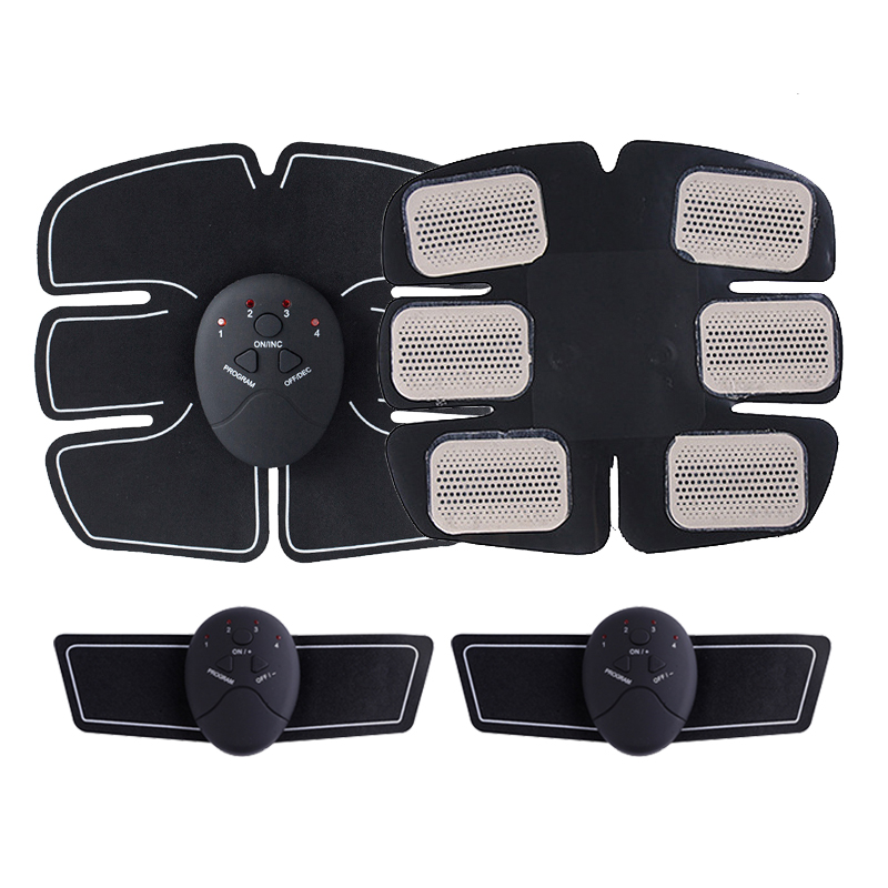 EMS Stimolatore muscolare Muscolo addominale Dimagrante Massaggiatore Allenamento dell'anca Fitness Bruciare i grassi Glutei Braccio Addome Trainer Apparecchio