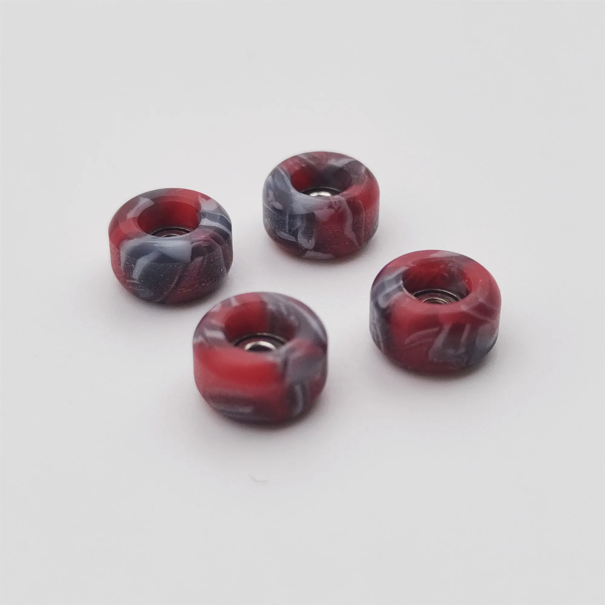 CNC Fingerboard Wheels Swirl Color for Finger Skateboard