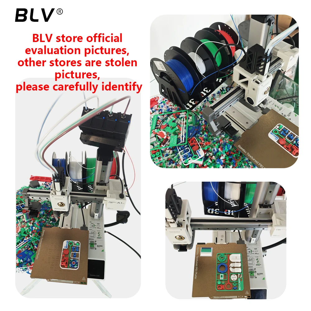 BLV BMCU 370C soluções AMS MMU de código aberto AMS lite 370 130 BMCU370 suporte para recarga automática fazenda