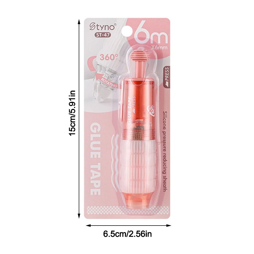 High Viscosity Dot Glue Pen Stationery Pen Shape Double Sided Adhesive DIY Press to move Quick Dry Dot Sticker