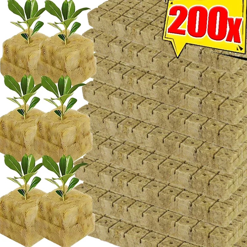 Губчатый блок, стартовые пробки, каменная шерсть, кубики для выращивания семян, стартовые кубики для посадки, гидропоника, вырезки, размножение растений, поставка для выращивания