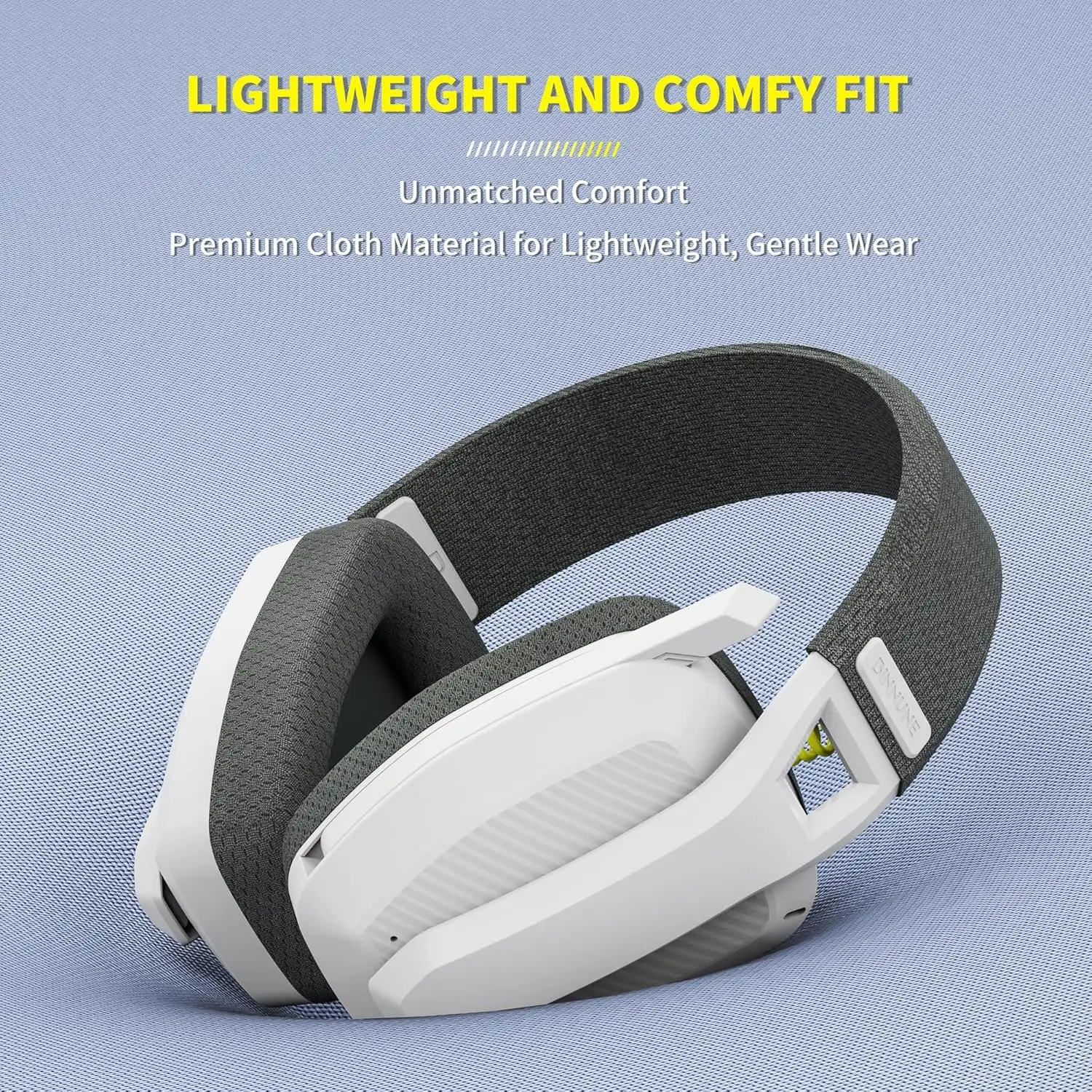 BINNUNE BW06 Cuffie da gioco wireless da 2,4 GHz con microfono per PS5 PS4 PC Mac Playstation Cuffie da gioco Bluetooth con microfono