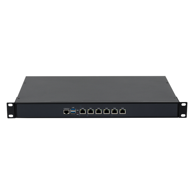 1U Rack Firewall Appliance Intel Core i5-6200U 6300U 8250U 6x Intel 82574L/82583V/i226V Gigabit Ethernet Маршрутизатор Windows Linux OS