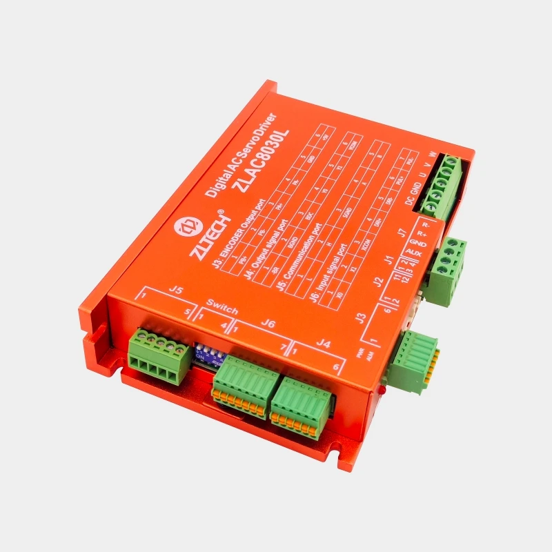 ZLTECH 3 Phase 24V-48V DC 30A-60A 500-1000W RS485 CANOPEN Pulse Control Brushless Servo Motor Controller Driver For Robot AGV