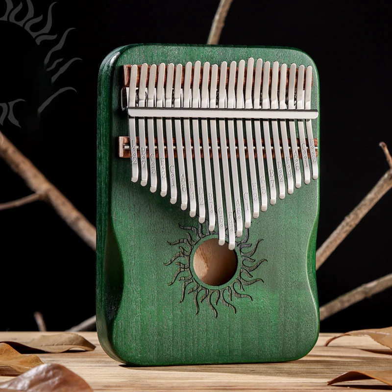 Hluru Kalimba 21 Keys Wood Maple 17 Keys Hollow Kalimba for Kids gift Mbira Sanza Thumb Piano For Beginner Musical Instrument