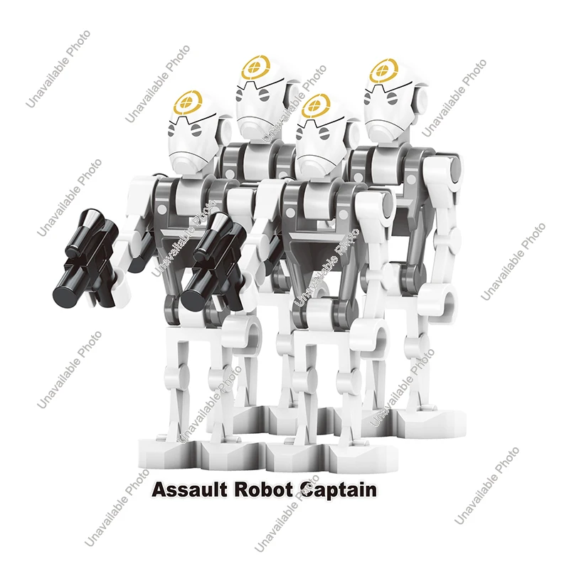 ホットトイズ TV6111 TV6112 新しいスターウォーズビルディングブロックグリーヴァス将軍 IG-100 マグナガードバトルドロイドレンガミニ人形フィギュアおもちゃ