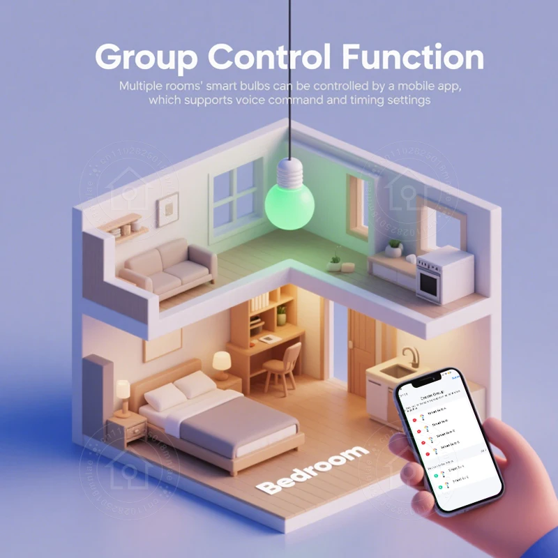 Lampadina intelligente E27 Tuya Lampadina LED Bluetooth 18W 15W 9W 220V Lampada RGB Controllo APP Timer Dimmerabile Sincronizzazione musicale Funziona con la vita intelligente