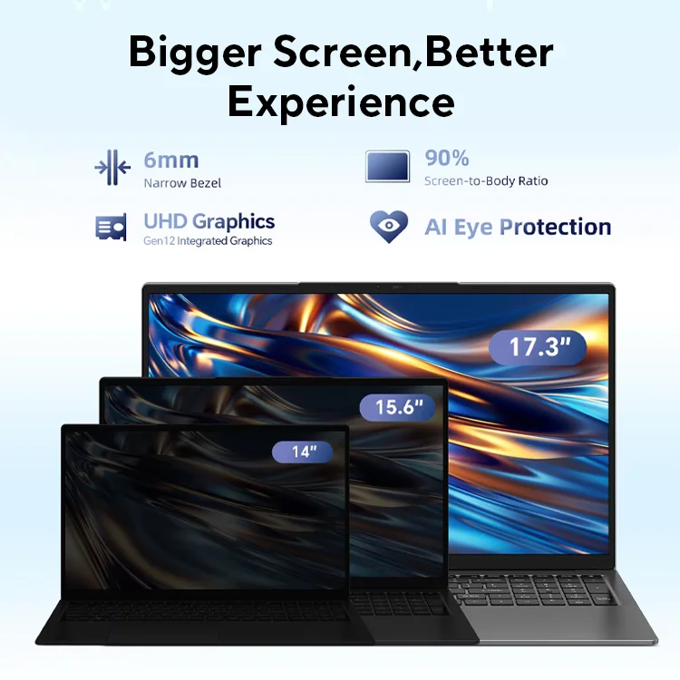Teclast F17Plus 17,3 inch laptop Intel N95 16GB RAM 512GB SSD Windows 11 notebook 180 °   Flip Computer Verlicht toetsenbord mini-HDMI