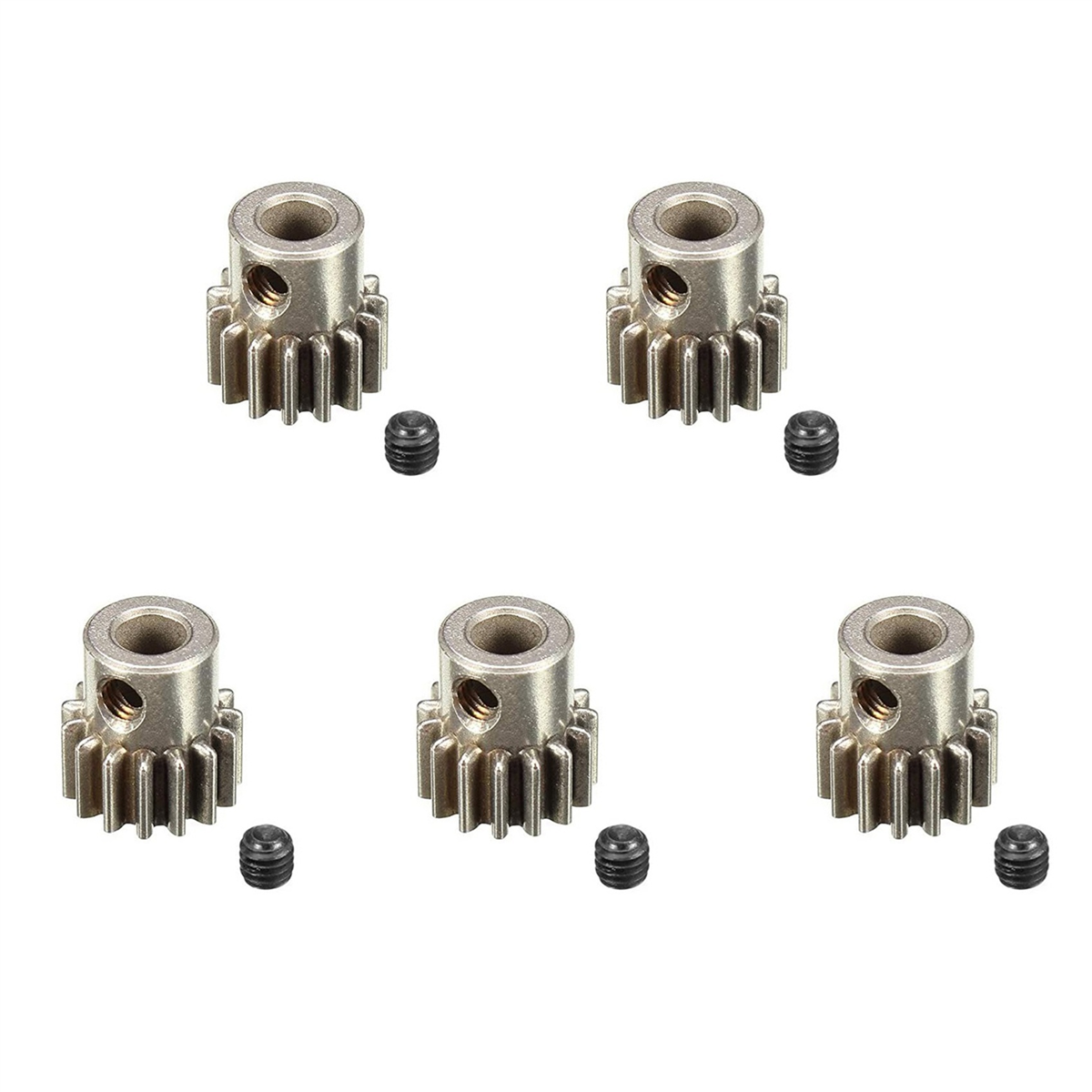 BAAU 5X 15T Motor Gear EA1040 for JLB Racing CHEETAH 1/10 Brushless RC Car Parts Accessories