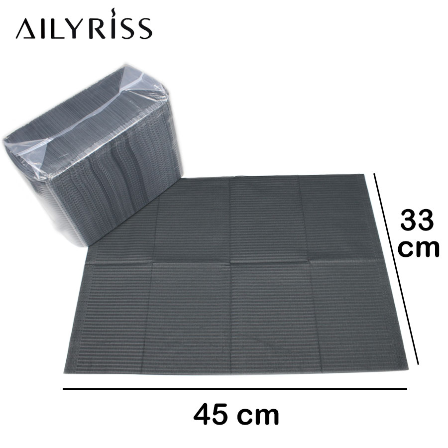 25/50/125 pçs tapete de mesa da arte do prego descartável dobrável almofada limpa beleza cuidados com as unhas polonês toalha de mesa à prova dwaterproof água ferramenta manicure