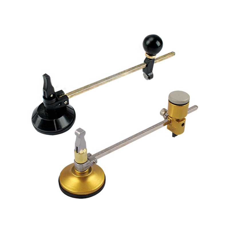 Professional Glass Cutter Round Cutting Tool With Adjustable Suction Cup And Compass For Precise Circular Cuts