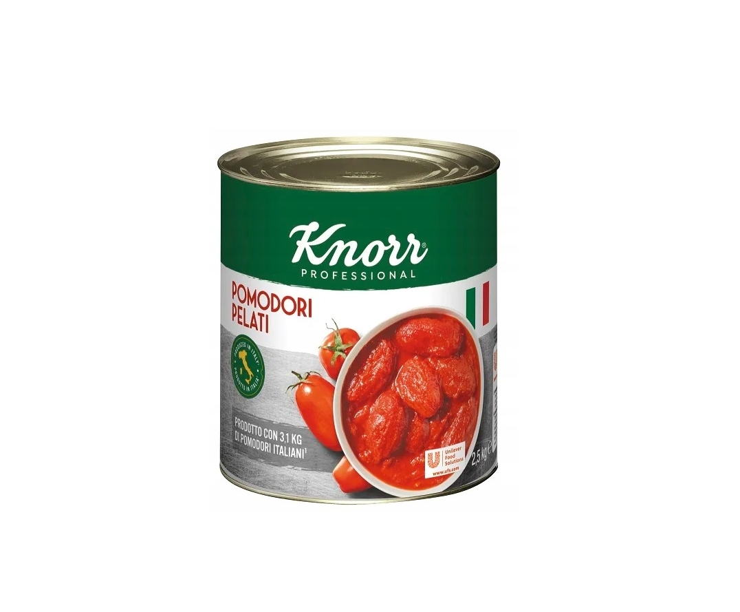 Ganze hautlose Tomaten 2,5 kg - Knorr