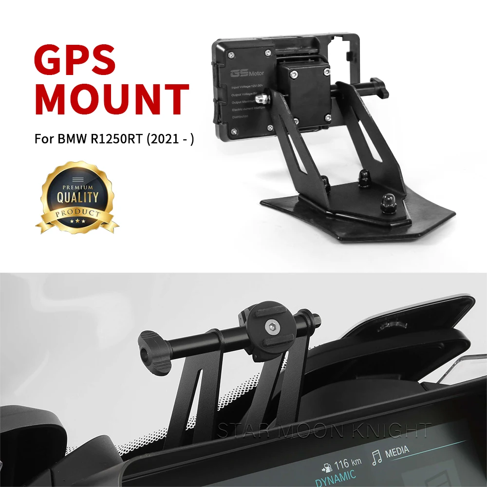 Soporte de navegación para motocicleta, dispositivo de montaje GPS, soporte adaptable para teléfono inteligente, para BMW R 1250 RT R1250RT 2021 2022 2023