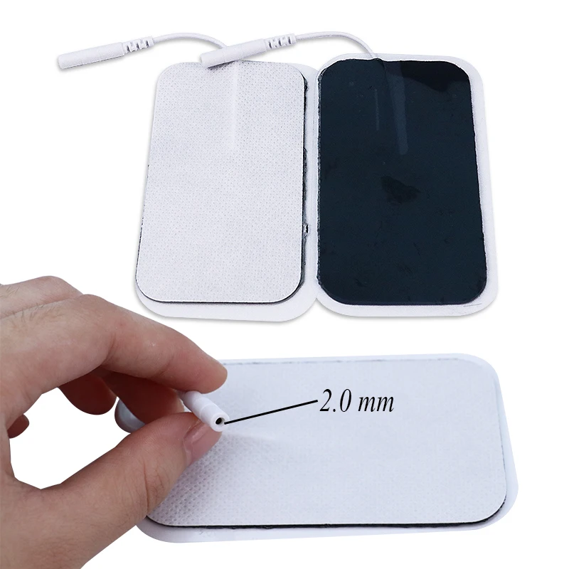100/50/30/20P TENS EMS Electrode Pads เจล Patch สําหรับ Electrode สติกเกอร์อิเล็กโทรดกายภาพบําบัดนวดประสาทกระตุ้นกล้ามเนื้อ