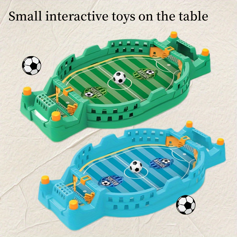 1pc Interactief tafelvoetbalspel Tafelvoetbal Dubbele gevechtstafel Interactief puzzelbordspel