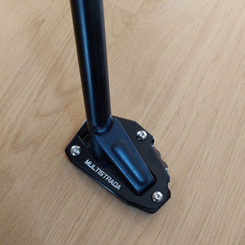 Para DUCATI Multistrada 950 1100 1260 1200 S GT 1200S V4 accesorios soporte lateral para motocicleta tapas de válvula de almohadilla de extensión