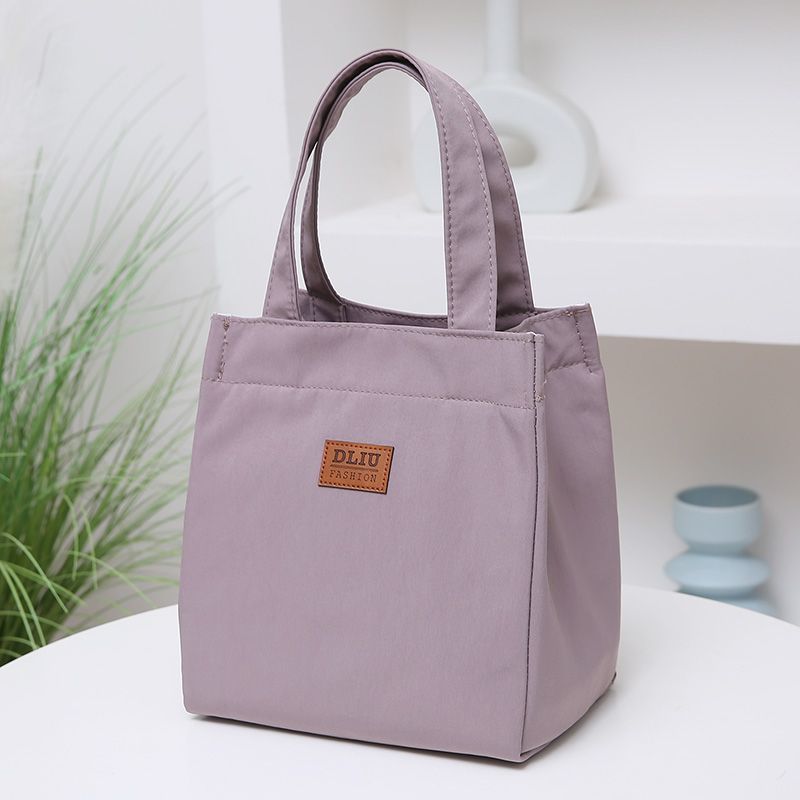 New Large Capacity Simple Lunch Box Bag Aluminum Foil Insulated Lunch Box Bag for Bringing Meal to Work