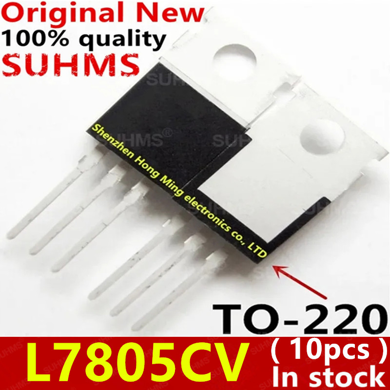 (10 stuk) 100% Nieuwe L7805CV 7805 L7805 L7805C LM7805 MC7805