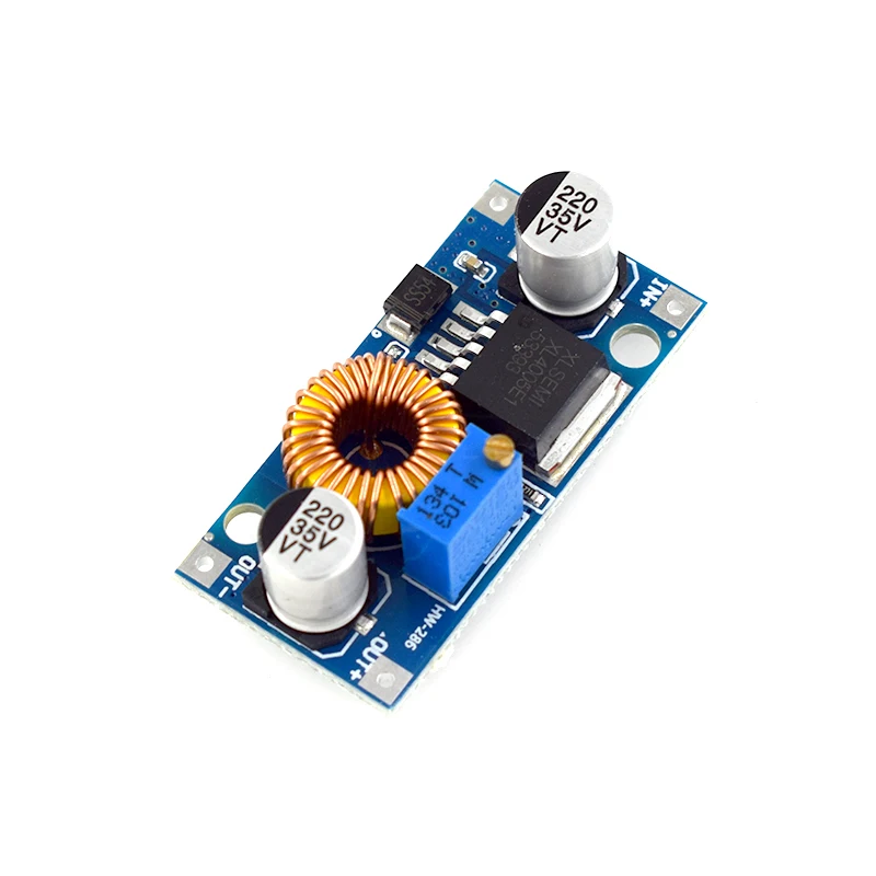 XL4005 DSN5000 Beyond LM2596 DC-DC Max 5A high current adjustable step-down power module High Conversion Efficiency High power