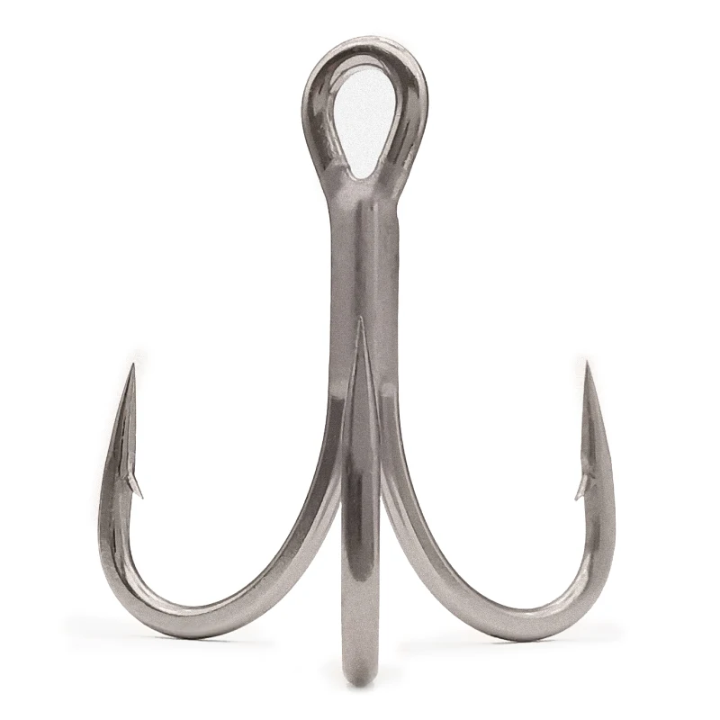 LUREHOLIC 3X 4X Super Strong Treble Hooks Super Slide Coated and Ultra Anti Rust Coated for Lure Fishing Fresh Water Sea Fishing