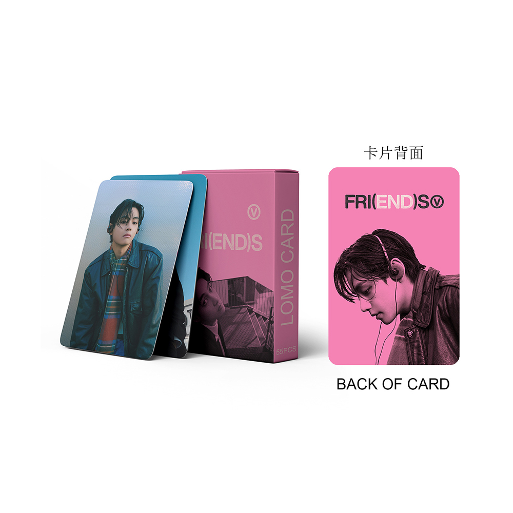 55Pcs/box Photocards V Lomo Cards Photo Card for Fans Collection
