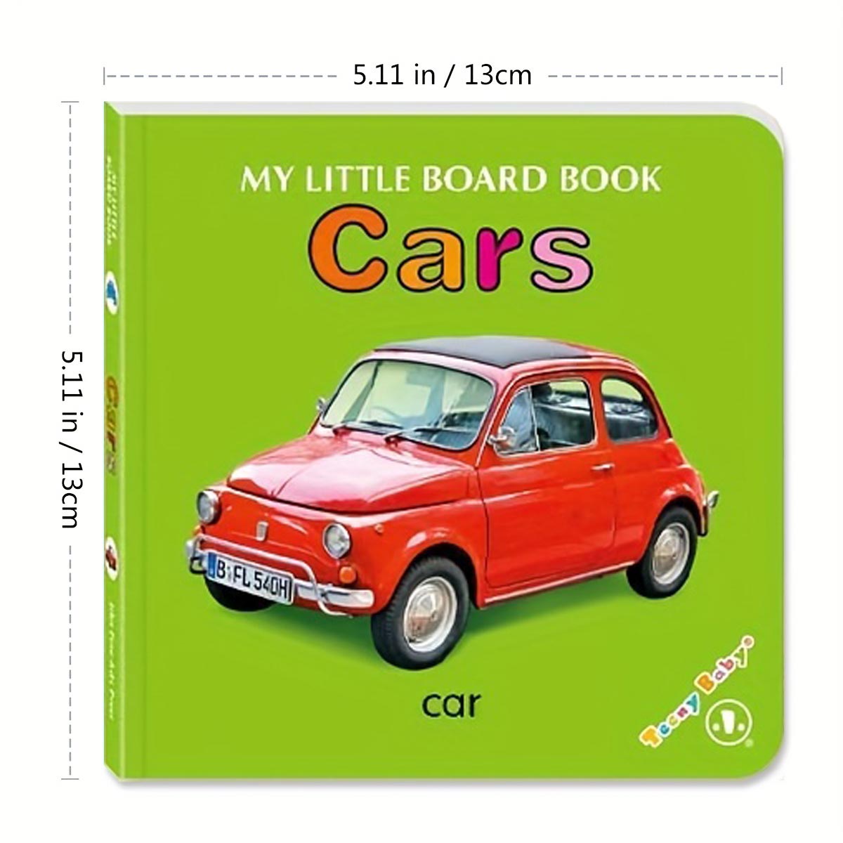 Baby Kleurrijk Patroon Kaartboeken Interactief Zintuiglijk Babyspeelgoed Ontwikkelingscadeau voor pasgeborenen Begeleidend lezen Vroeg onderwijs