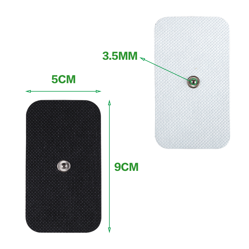 แผ่นอิเล็กโทรดอิเล็กโทรด Self กาวเจลสําหรับ Tens Ems เส้นประสาทผ่อนคลายกล้ามเนื้อแพทช์การฝังเข็มกายภาพบําบัดเครื่อง